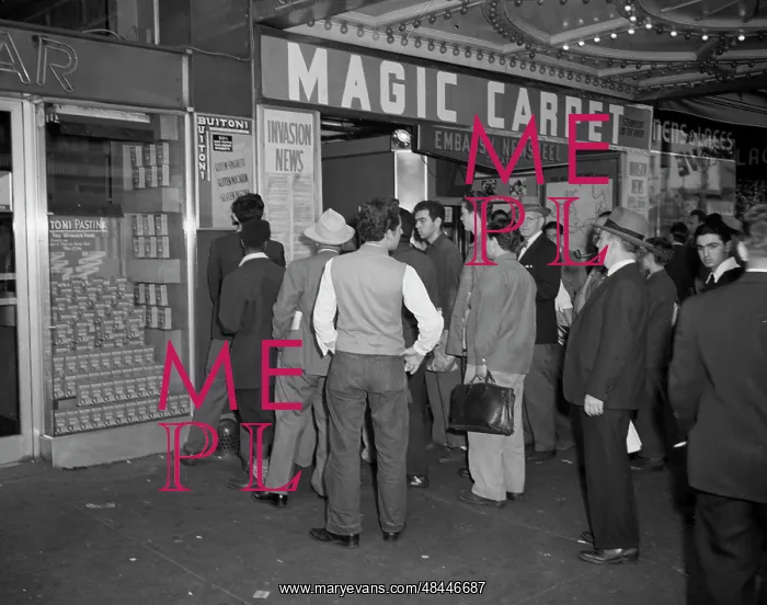 : June 6, 1944 - Times Square and vicinity on : June 6, 1944 - Times Square and vicinity on