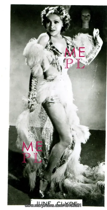 : June Clyde, American actress, singer and dancer : June Clyde, American actress, singer and dancer