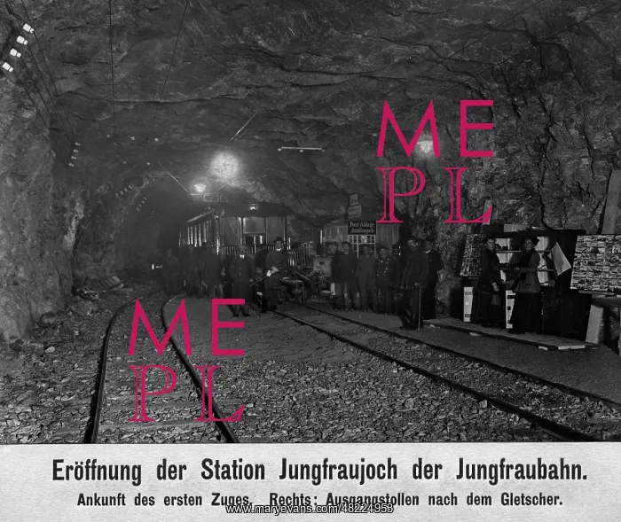 : The Jungfrau Railway, 1912 : The Jungfrau Railway, 1912