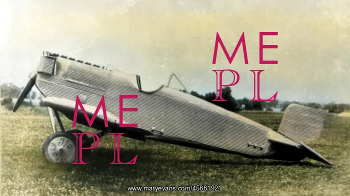 : Junkers D I prototype German single-seat fighter plane : Junkers D I prototype German single-seat fighter plane