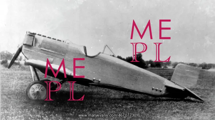 : Junkers D I prototype German single-seat fighter plane : Junkers D I prototype German single-seat fighter plane