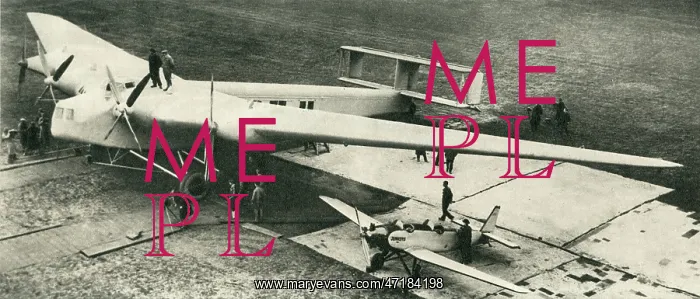 : JUNKERS G-38 ON GROUND : JUNKERS G-38 ON GROUND