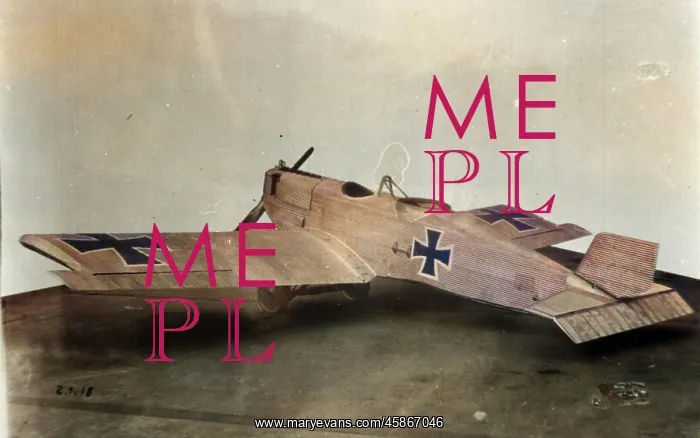 : Junkers J8 two-seat German prototype fighter plane : Junkers J8 two-seat German prototype fighter plane