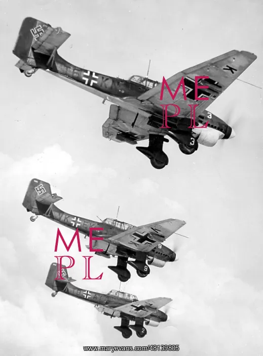 : Junkers Ju-87D dive bomber, 1940 : Junkers Ju-87D dive bomber, 1940