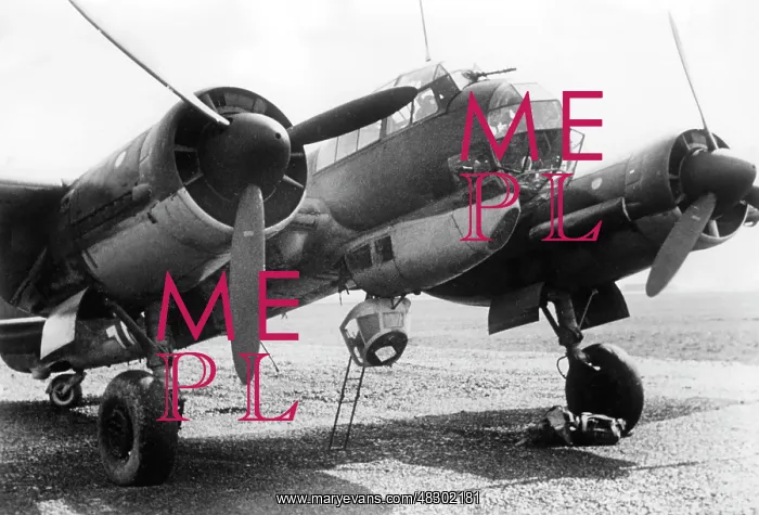 : Junkers Ju 88 fighter plane, 1941 : Junkers Ju 88 fighter plane, 1941