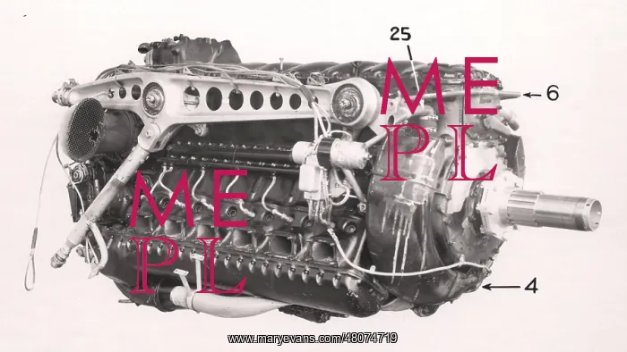 : Junkers Jumo 211A inverted V-12 engine : Junkers Jumo 211A inverted V-12 engine