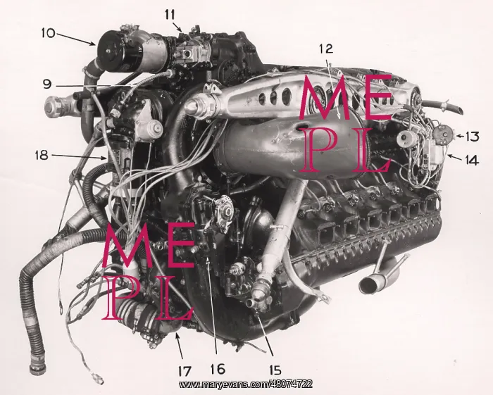 : Junkers Jumo 211A inverted V-12 engine : Junkers Jumo 211A inverted V-12 engine
