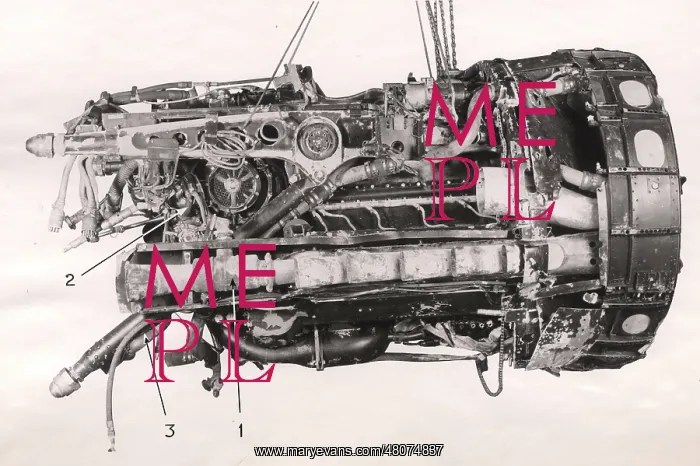 : Junkers Jumo 211B1 inverted V-12 engine : Junkers Jumo 211B1 inverted V-12 engine