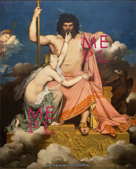  : Jupiter and Thetis, Ingres