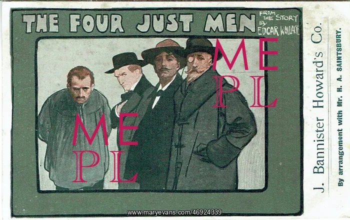: The Four Just Men : The Four Just Men