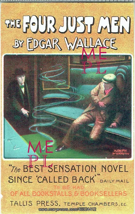 : The Four Just Men by Edgar Wallace : The Four Just Men by Edgar Wallace