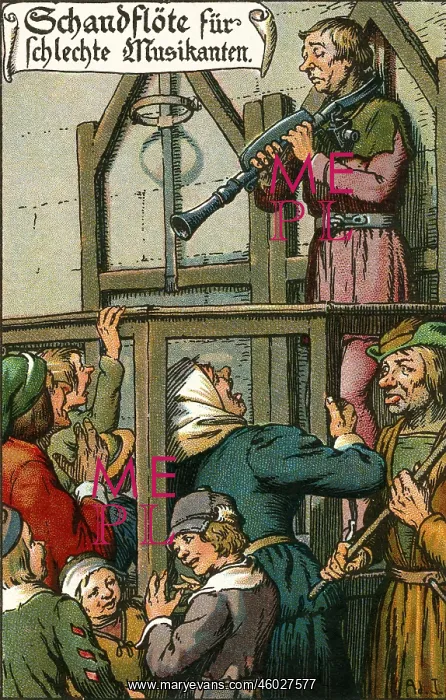 : justice, penitentiary system, pillory, on market-place : justice, penitentiary system, pillory, on market-place