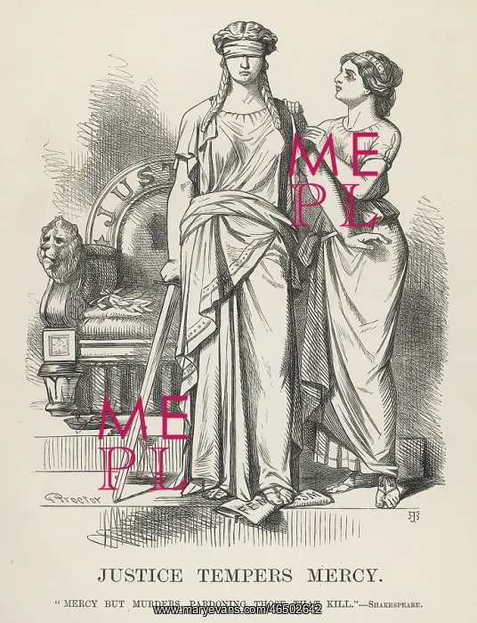 : Justice Tempers Mercy : Justice Tempers Mercy