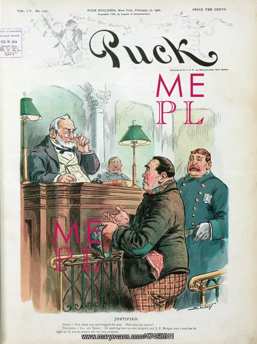 : Justified. Illustration shows a courtroom with a prisoner : Justified. Illustration shows a courtroom with a prisoner