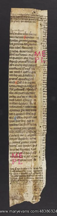 : Justinian Institutiones (Fragment) : Justinian Institutiones (Fragment)