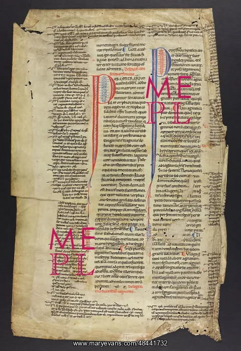 : Justinian Institutiones (Fragment) : Justinian Institutiones (Fragment)