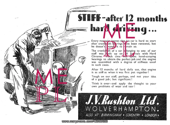 : J.V. Rushton Anodising & Chromating : J.V. Rushton Anodising & Chromating
