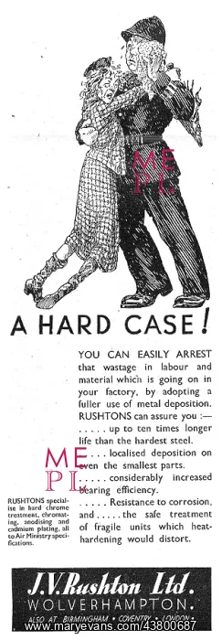 : J.V. Rushton Anodising & Chromating : J.V. Rushton Anodising & Chromating