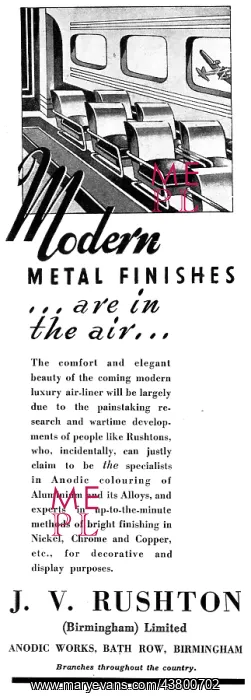 : J.V. Rushton Anodising & Chromating : J.V. Rushton Anodising & Chromating