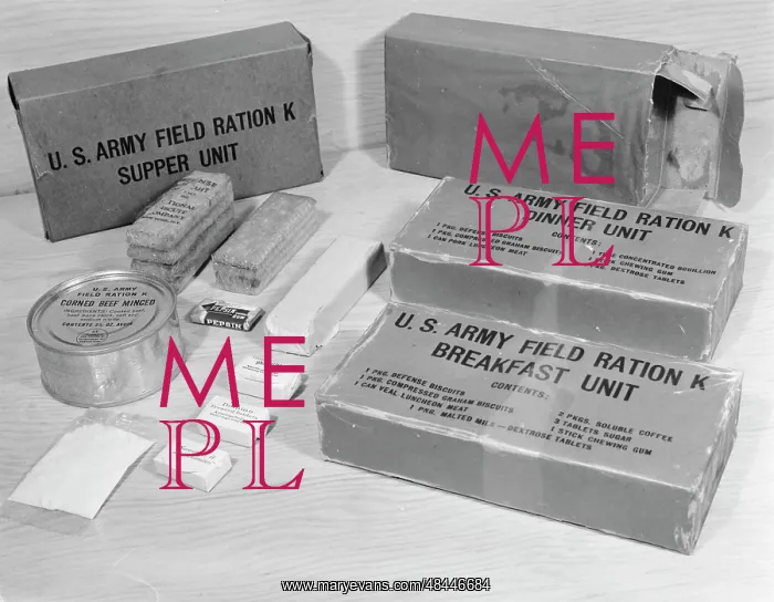 : K-rations used by the U.S. Army : K-rations used by the U.S. Army