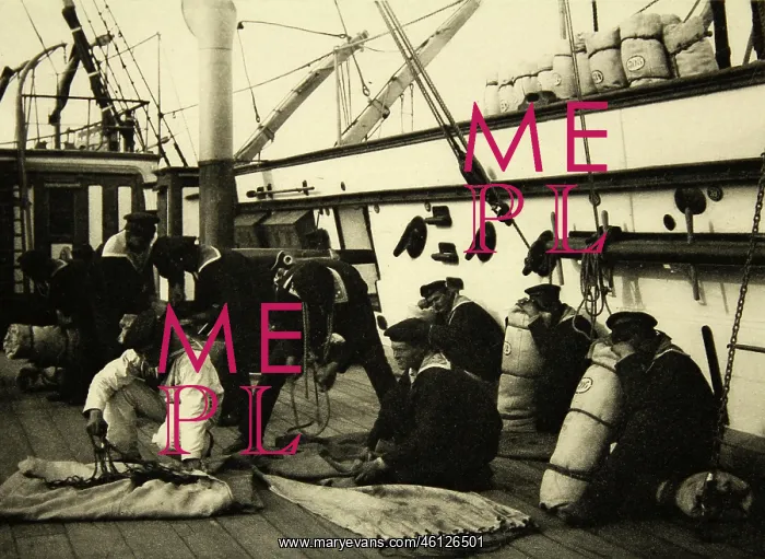 : K - u - K Navy - Hangematten fest - 1893 : K - u - K Navy - Hangematten fest - 1893