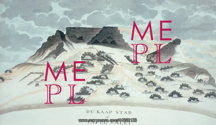 : De Kaapstad of Tafel Valley, circa 1804 : De Kaapstad of Tafel Valley, circa 1804