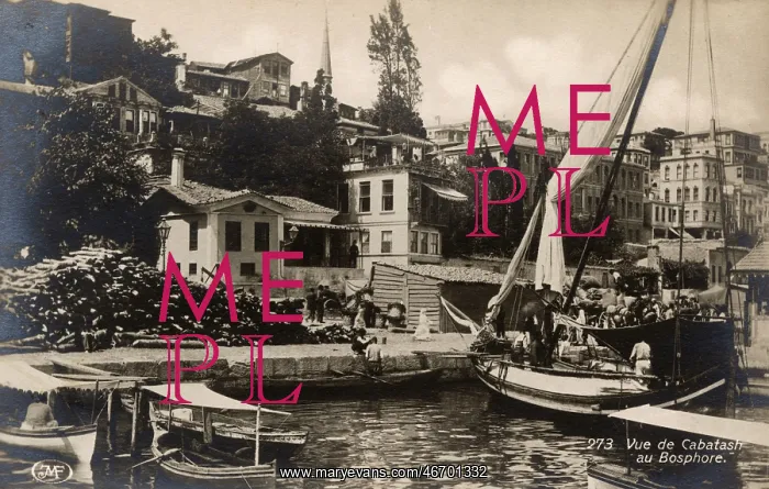 : Kabatas on the Bosphorus, Istanbul, Turkey : Kabatas on the Bosphorus, Istanbul, Turkey