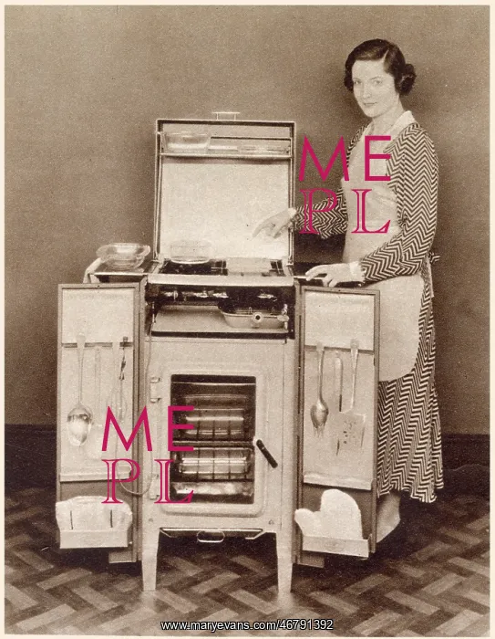 : Kabineat Gas Cooker 1934 : Kabineat Gas Cooker 1934