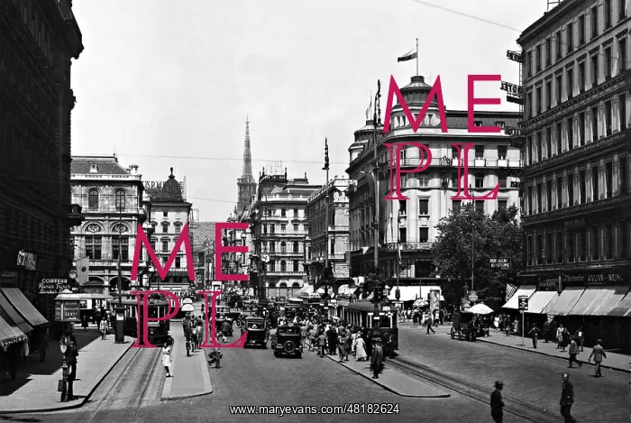 : Kaerntner Street in Vienna : Kaerntner Street in Vienna