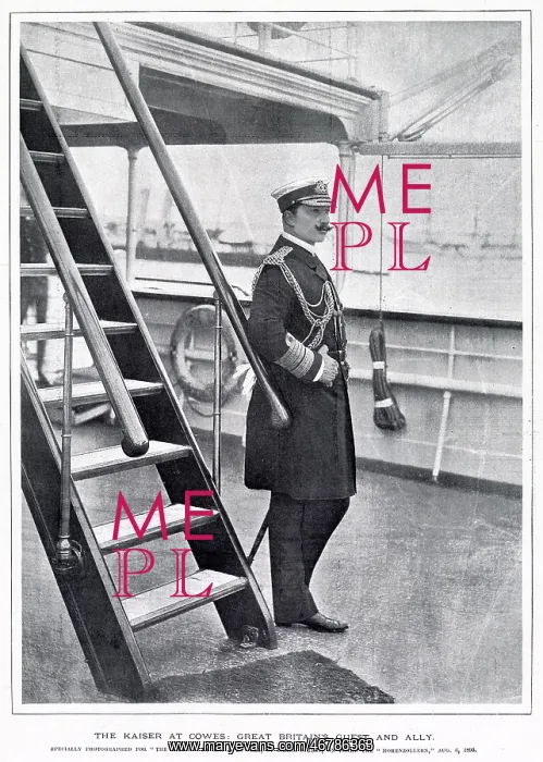 : Kaiser at Cowes 1893 : Kaiser at Cowes 1893
