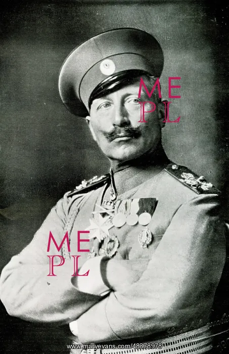  : Kaiser Wilhelm II in military uniform
