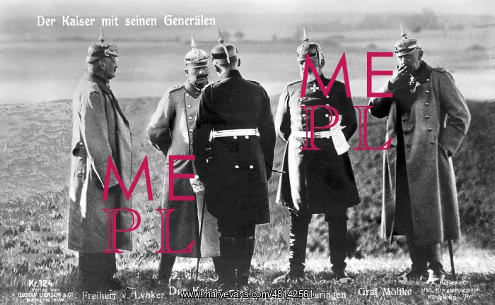 : Kaiser Wilhelm II. and Nicholas Christopher von Lynk, Josias : Kaiser Wilhelm II. and Nicholas Christopher von Lynk, Josias