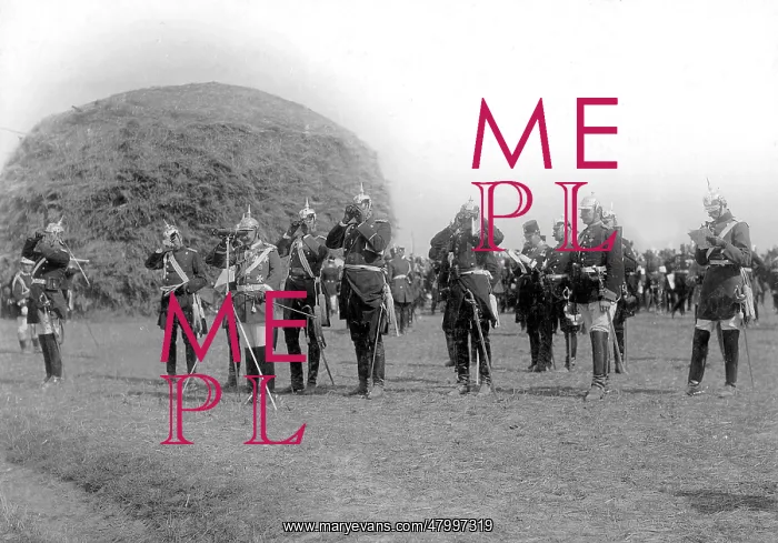: Kaiser Wilhelm II watching 2nd Army Corps : Kaiser Wilhelm II watching 2nd Army Corps