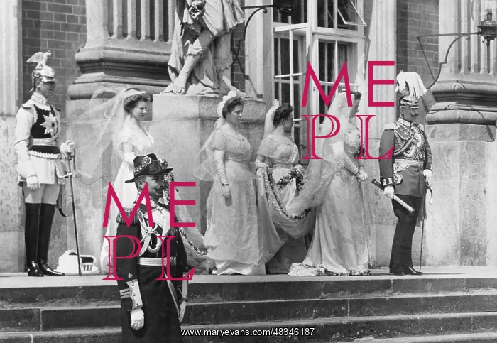 : Kaiser Wilhelm II at the wedding of Princess : Kaiser Wilhelm II at the wedding of Princess