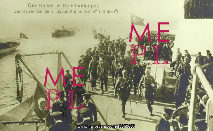 : Kaiser Wilhelm on Ottoman Battle Cruiser : Kaiser Wilhelm on Ottoman Battle Cruiser