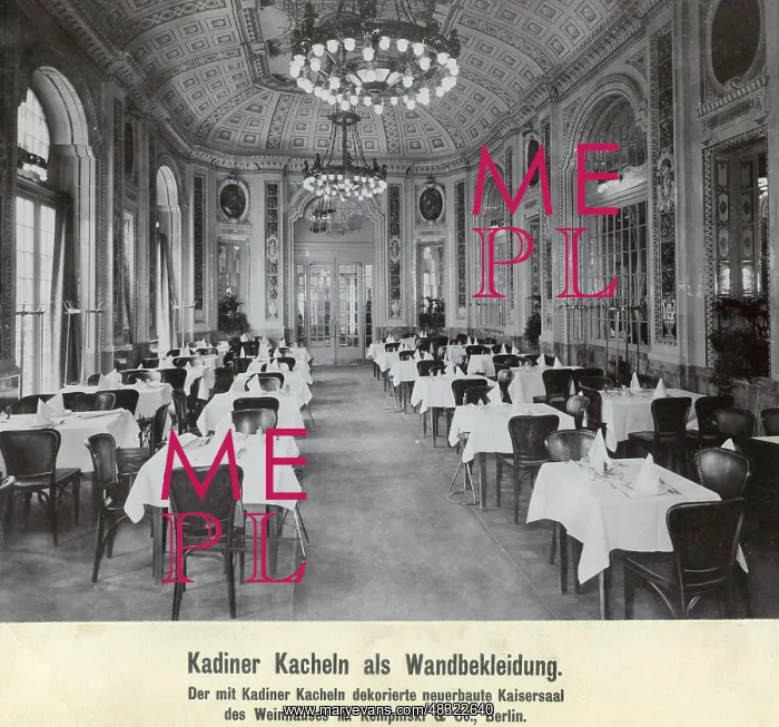 : The Kaisersaal - Emperor's hall in the Weinhaus : The Kaisersaal - Emperor's hall in the Weinhaus