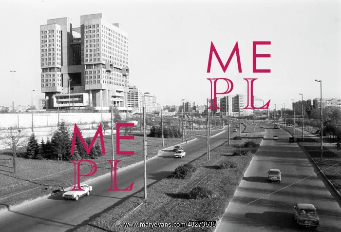 : Kaliningrad. Moskovsky Avenue, 1993 : Kaliningrad. Moskovsky Avenue, 1993