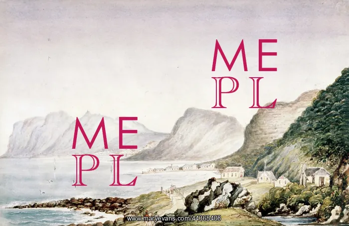 : Kalk Bay, circa 1849 : Kalk Bay, circa 1849
