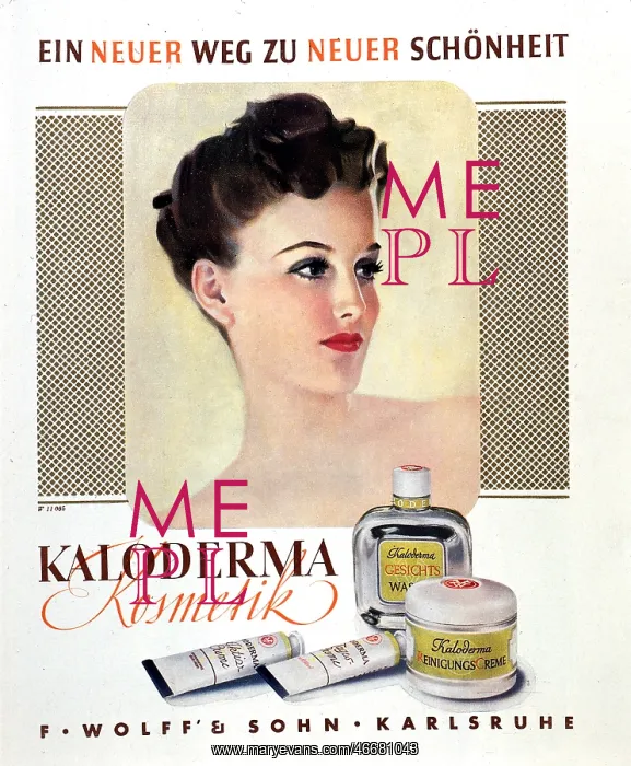 : Kaloderma advert : Kaloderma advert