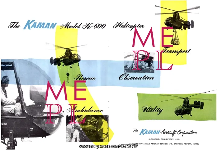 : Kaman Helicopters - K600 : Kaman Helicopters - K600