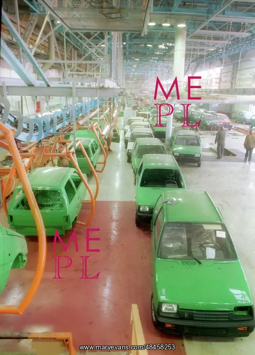 : KamAZ car factory, 1994 : KamAZ car factory, 1994