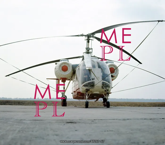 : Kamov Ka-26 helicopter, 1972 : Kamov Ka-26 helicopter, 1972