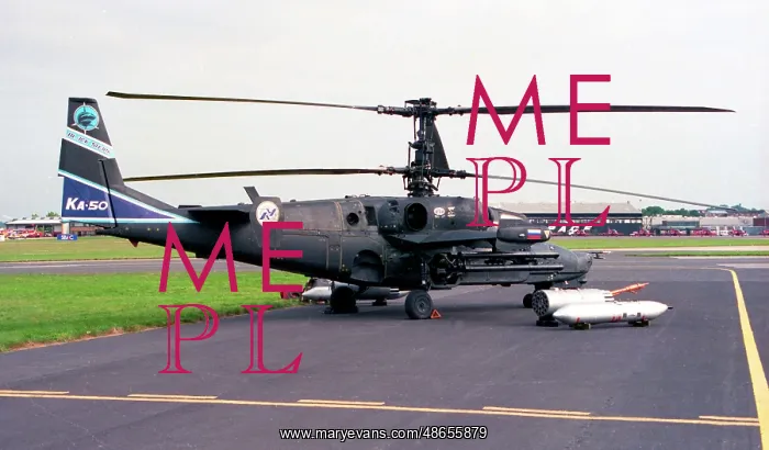 : Kamov Ka-50 024 White : Kamov Ka-50 024 White