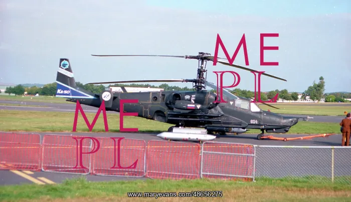 : Kamov Ka-50 024 White : Kamov Ka-50 024 White
