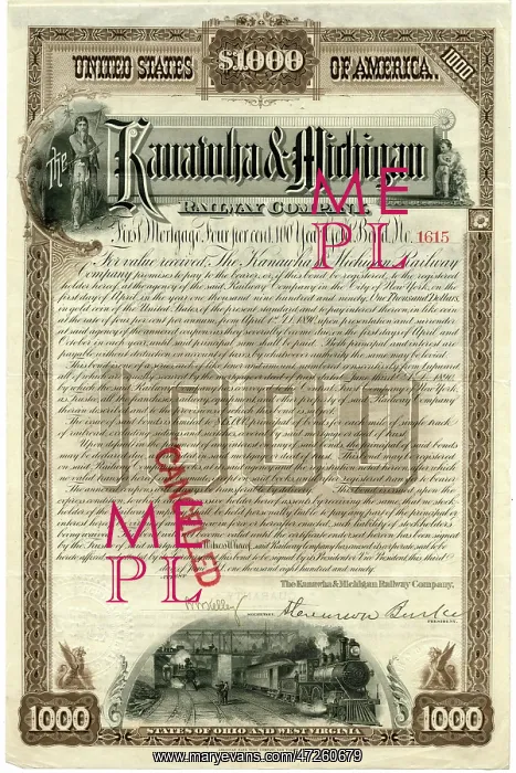  : KANAWHA, MICHIGAN RLY