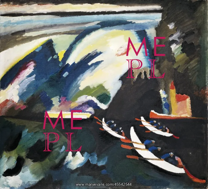 : KANDINSKY, Wassily. Boat Trip : KANDINSKY, Wassily. Boat Trip