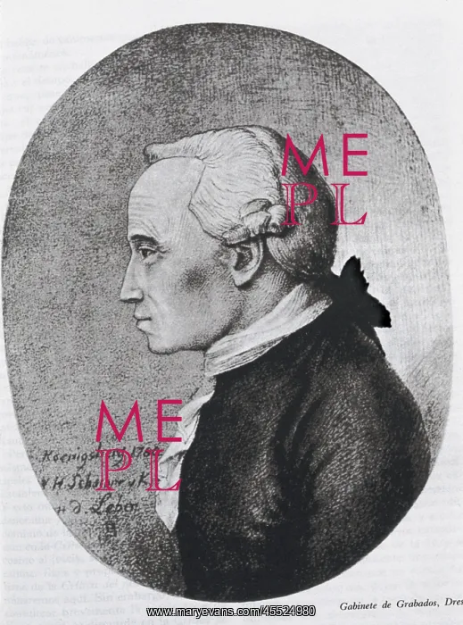 : KANT, Emmanuel (1724-1804). German philosopher : KANT, Emmanuel (1724-1804). German philosopher
