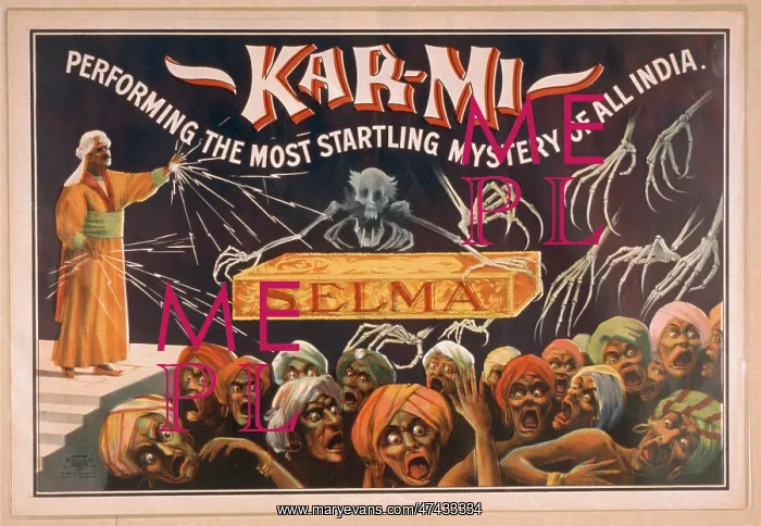 : Kar-mi performing the most startling mystery of all India : Kar-mi performing the most startling mystery of all India