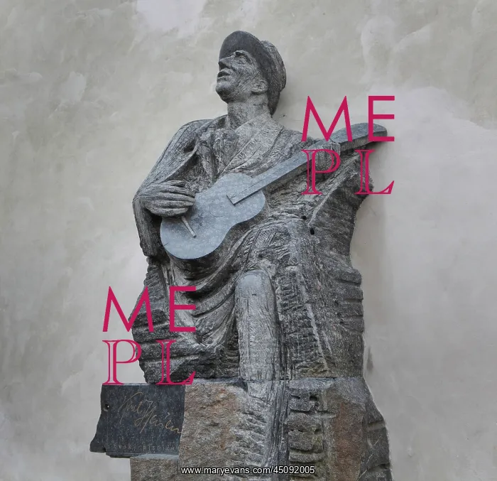 : Karel Hasler statue, Prague, Czech Republic : Karel Hasler statue, Prague, Czech Republic