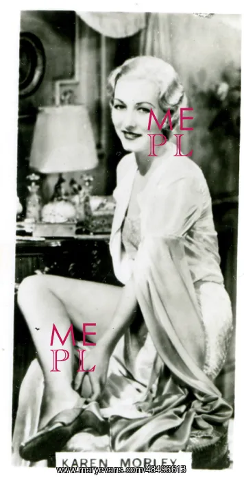  : Karen Morley, American actress